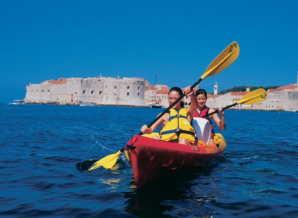 Sea kayaking