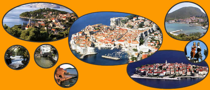 Dubrovnik, Pelje�ac, Dubrovaeko primorje, Koreula, �upa dubrovaeka, Konavle